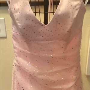 Blondie Nites Pink Formal Gown